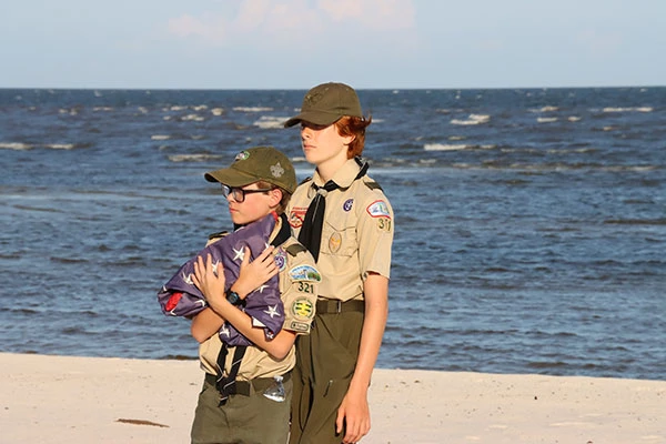 Flag Retirement Ceremony
