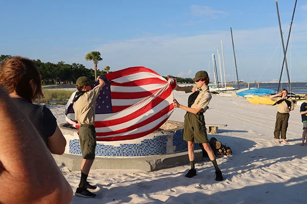Flag Retirement Ceremony