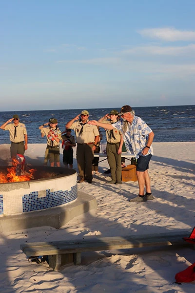 Flag Retirement Ceremony